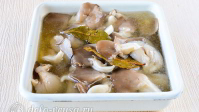 маринованные вешенки