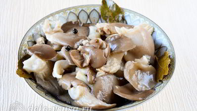 маринованные вешенки