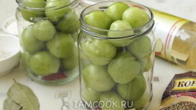 маринованные зеленые помидоры пальчики оближешь