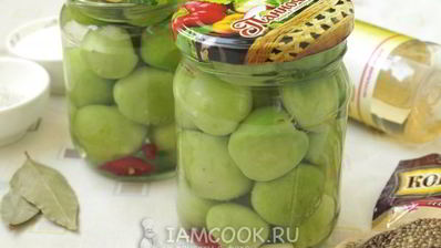 маринованные зеленые помидоры пальчики оближешь