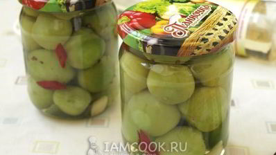 маринованные зеленые помидоры пальчики оближешь