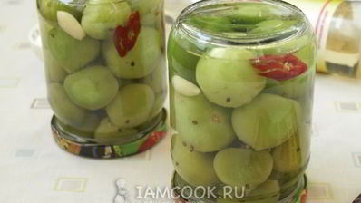маринованные зеленые помидоры пальчики оближешь
