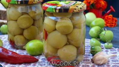 маринованные зеленые помидоры пальчики оближешь