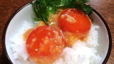 маринованные желтки