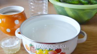 огурцы маринованные по-болгарски