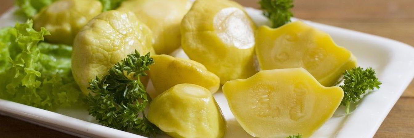 Патиссоны, маринованные без стерилизации