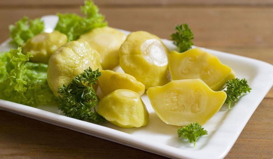 Рецепт патиссонов, маринованных без стерилизации