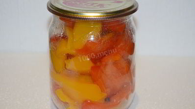 перец болгарский на зиму дольками маринованный