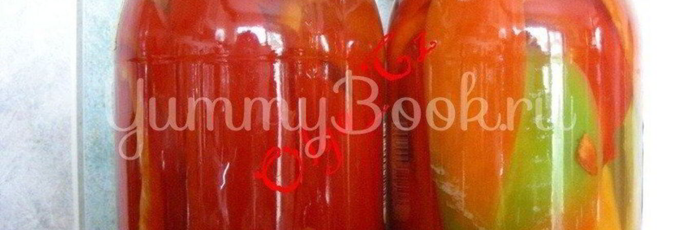 Перец маринованный с медом