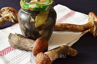Подосиновики маринованные на зиму