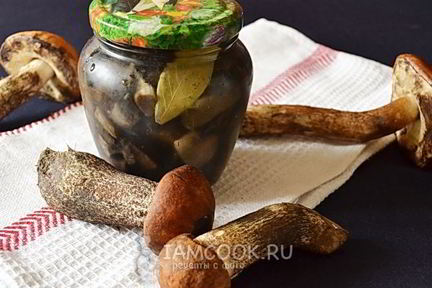 Подосиновики маринованные на зиму