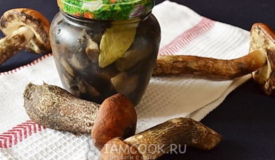 Рецепт подосиновиков маринованных на зиму