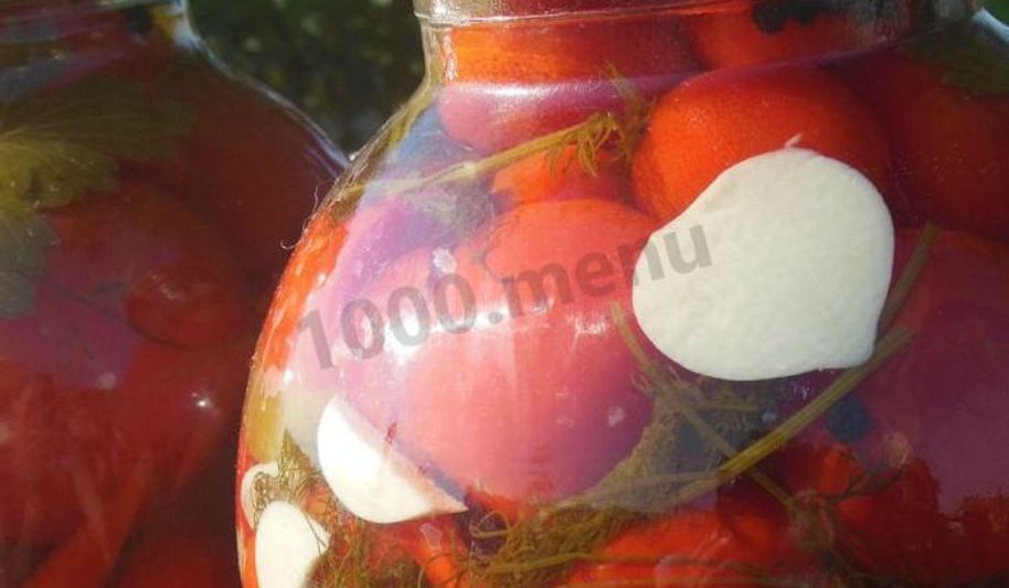 Рецепт помидоров маринованных без стерилизации