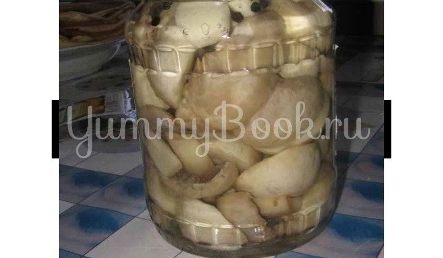 Рецепт шампиньонов маринованных