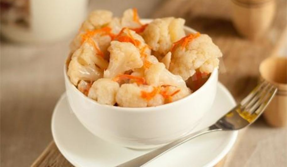 Рецепт цветной капусты по-корейски маринованная