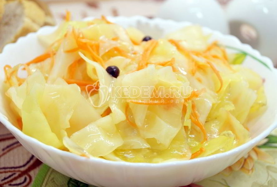 Вкусная маринованная капуста