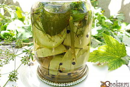 Вкусные маринованные кабачки на зиму