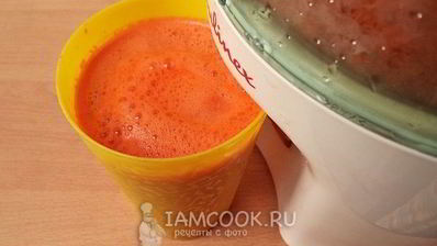 морковный сок на зиму
