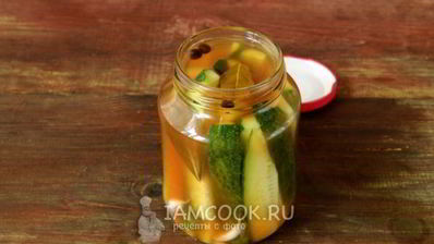 огурцы с кетчупом чили на зиму