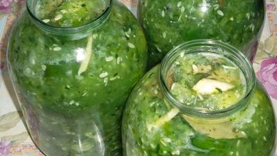 огурцы в собственном соку на зиму