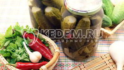 острые огурчики на зиму