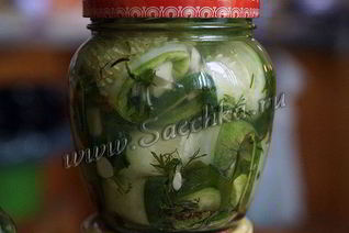 Переросшие огурцы на зиму