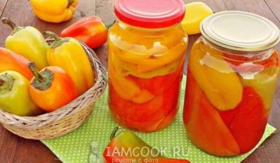 Рецепт перца для фарширования на зиму