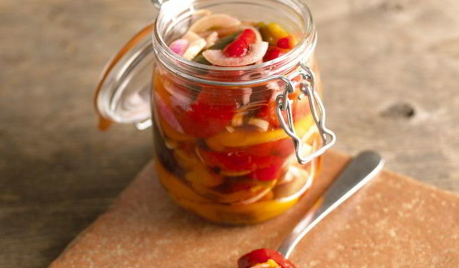 Рецепт перца в масле