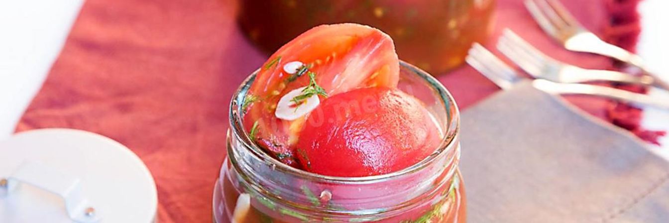 Помидоры дольками без стерилизации на зиму