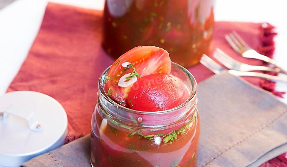 Рецепт помидоров дольками без стерилизации на зиму