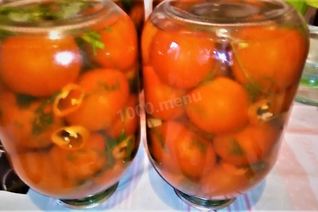 Помидоры остренькие без уксуса на зиму