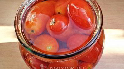 помидоры в томатном соке на зиму