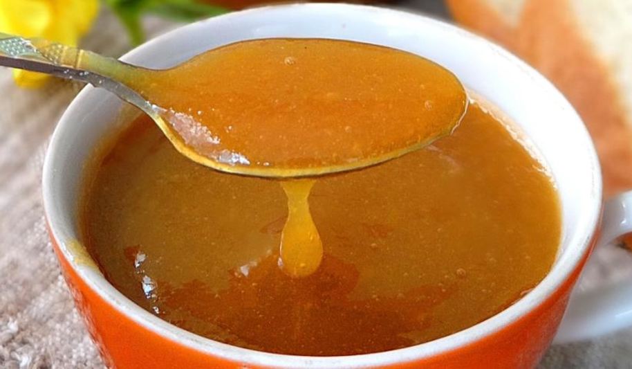 Рецепт быстрого повидла из персиков