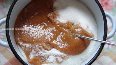 быстрое повидло из персиков