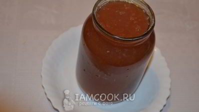 грушевое повидло с цитрусовыми в мультиварке