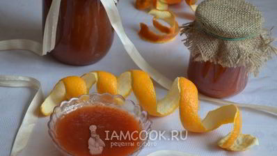 грушевое повидло с цитрусовыми в мультиварке