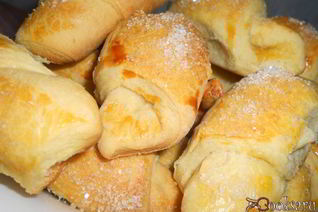 Круасаны с повидлом