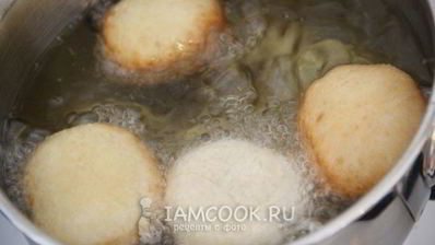 пончики с повидлом