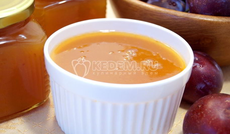 Рецепт повидла из слив