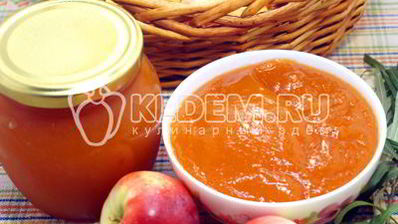 повидло из яблок с облепихой