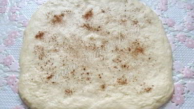 сдобный рулет с повидлом