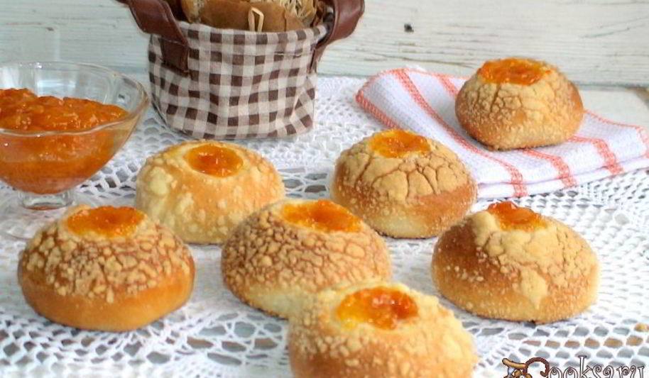 Рецепт выборгской сдобы с повидлом