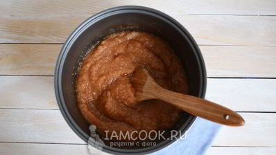 яблочное повидло в мультиварке на зиму