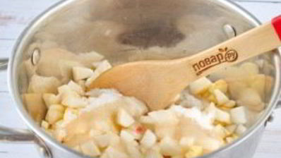 пюре из яблок на зиму