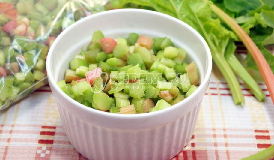 Рецепт ревеня на зиму