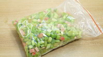 ревень на зиму