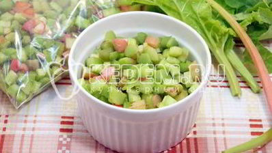 ревень на зиму