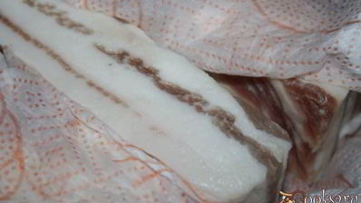 домашнее острое сало