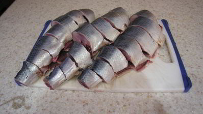 домашняя малосольная сельдь