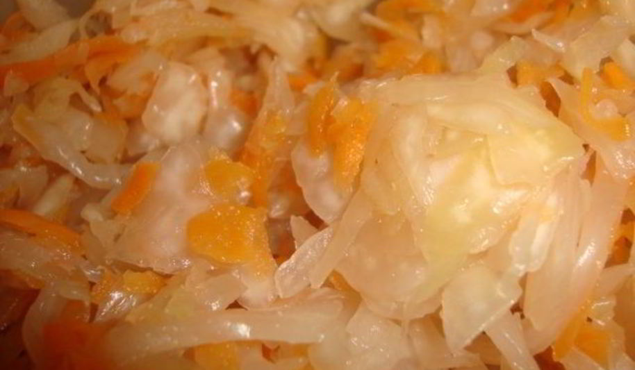 Рецепт капусты горячей заливки